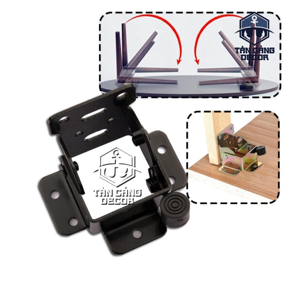 Phụ Kiện Chân Bàn Gấp Sơn Tĩnh Điện - 1 Cái