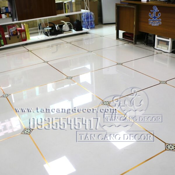 Alternative view of Chỉ Dán Viền Gạch Tường Trang Trí Bản 0.5 Cm Màu Vàng