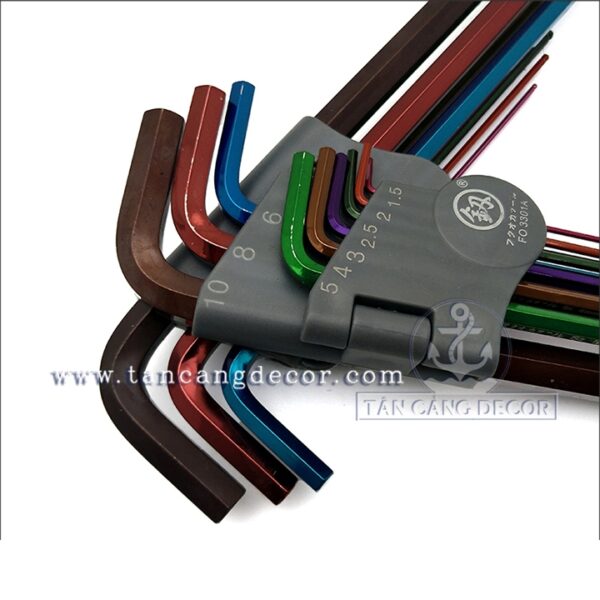 Bộ Lục Giác 9 Chi Tiết Fukuoka FO-3301A - Ảnh 3