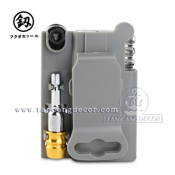 Bộ Mở Tự Động 2 Chiều Và Đầu Túyp 1-4 Fukuoka FO-9212A 12 Chi Tiết - Ảnh 3