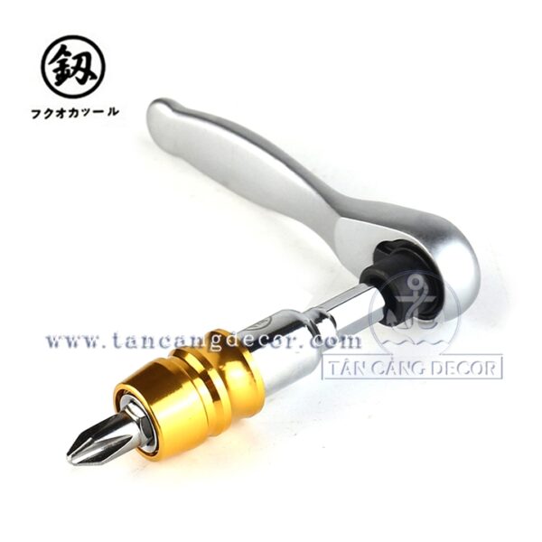 Bộ Mở Tự Động 2 Chiều Và Đầu Túyp 1-4 Fukuoka FO-9212A 12 Chi Tiết - Ảnh 4
