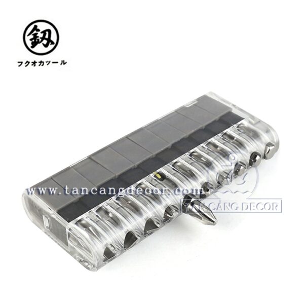 Bộ Mở Tự Động 2 Chiều Và Đầu Túyp 1-4 Fukuoka FO-9212A 12 Chi Tiết - Ảnh 5