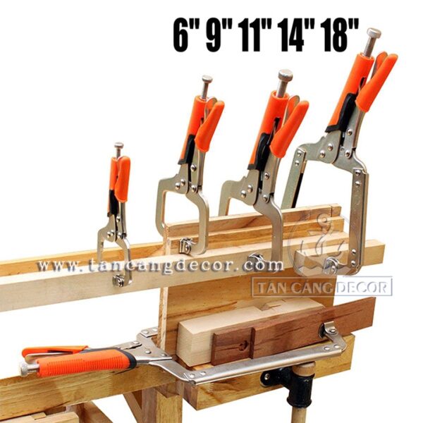 Kẹp Nhanh C Độ Mở 17 cm - Ảnh 4