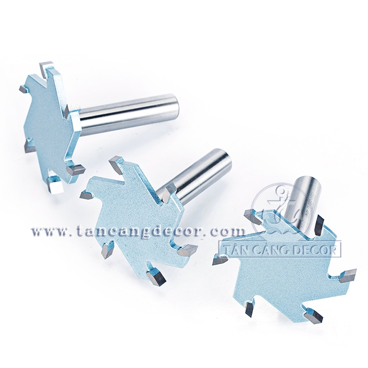 Mũi Router Tạo Rãnh Cạnh Tideway 10 x 60 mm Cốt 12.7 mm - Ảnh 3