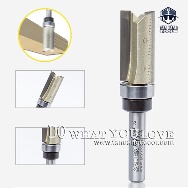 Alternative view of Mũi Router Arden Phay Thẳng bi trên 12.7 x 31 mm Cốt 6.35 mm Arden 0215