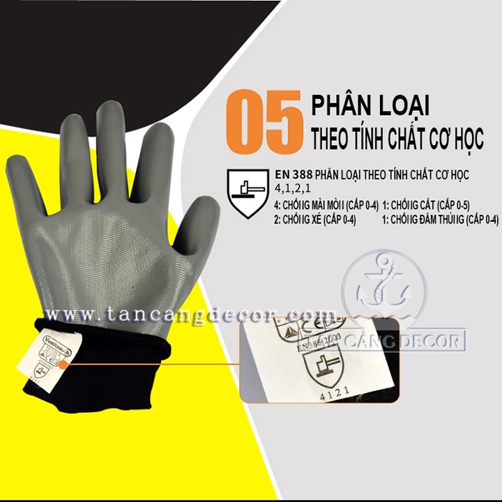 Găng Tay Chống Cắt Delta Plus Venicut42GN Cấp Độ 8 - Ảnh 10