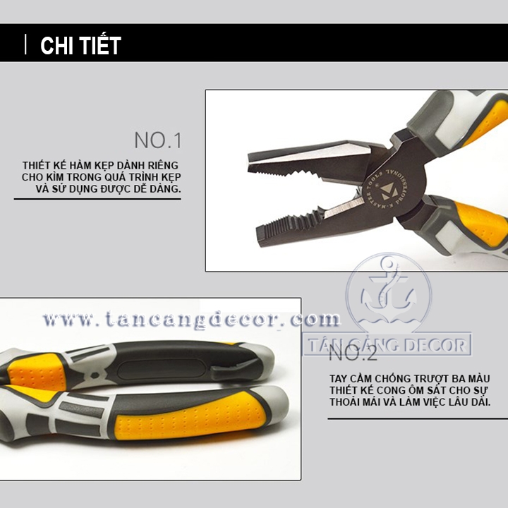 Kìm Mỏ Nhọn 6 inches K-Master - Ảnh 6