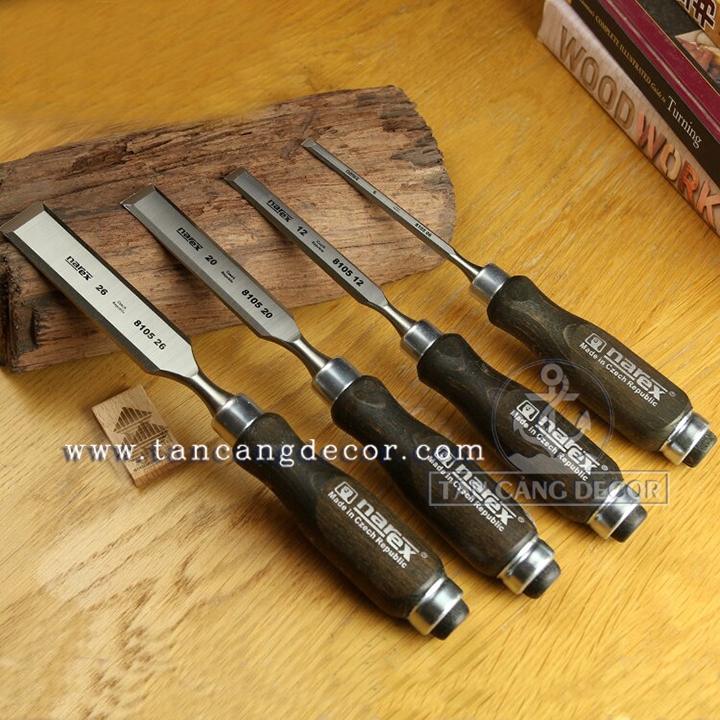 Bộ Đục 4 Chi Tiết Narex NRX-863020 - Ảnh 8