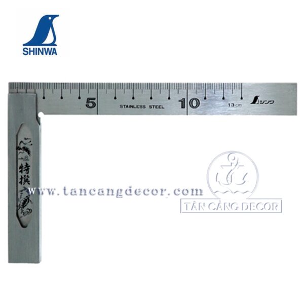 Thước Eke Vuông 13 cm Shinwa 62014 - Ảnh 4