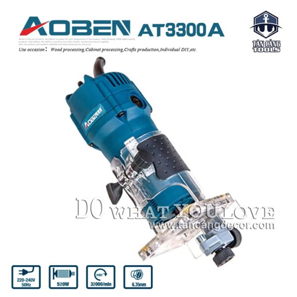Máy Phay Aoben AT3300A Cốt 6.35 mm
