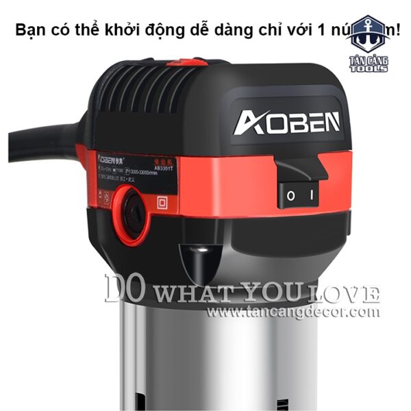 Máy Phay Aoben AB3301T 6 Cấp Cốt 6.35 mm - Ảnh 5