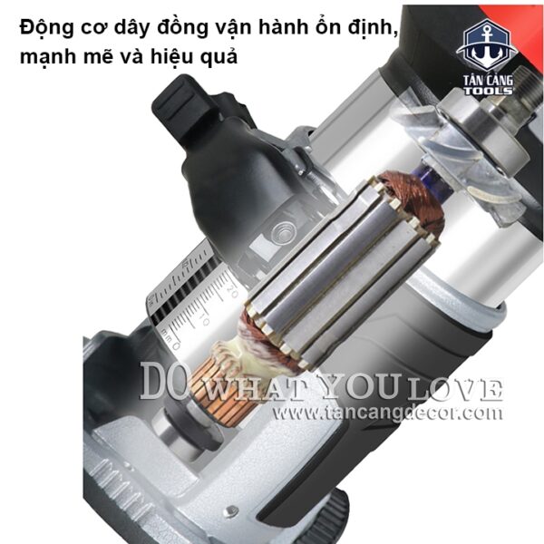 Máy Phay Aoben AB3301T 6 Cấp Cốt 6.35 mm - Ảnh 6