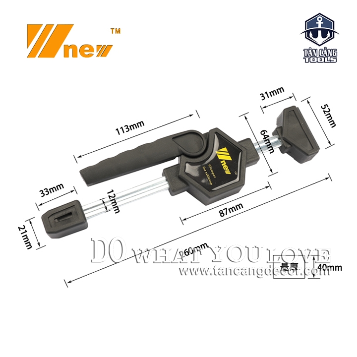 Cảo Kẹp Nhanh Wnew Cho Bàn Thao Tác - Ảnh 3