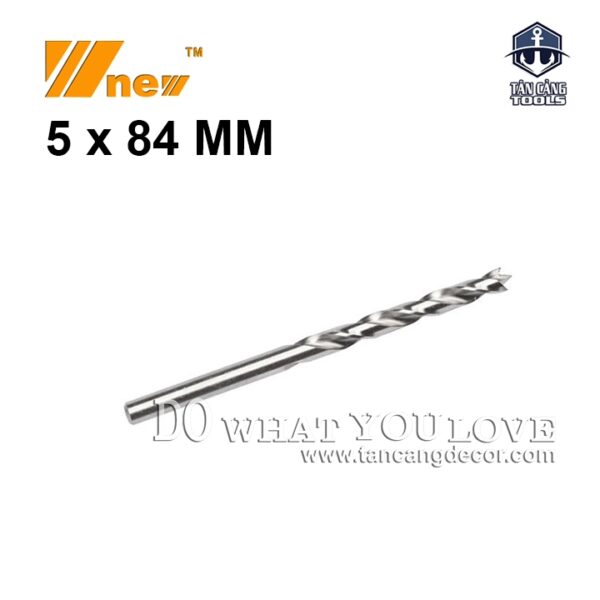 Alternative view of Mũi Khoan Gỗ Wnew 5 mm Chuôi Tròn - 1 Mũi