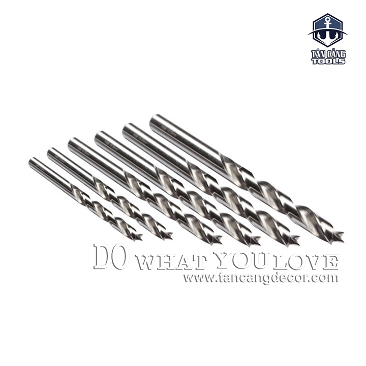 Mũi Khoan Gỗ Wnew 6 mm Chuôi Tròn - 1 Mũi - Ảnh 4