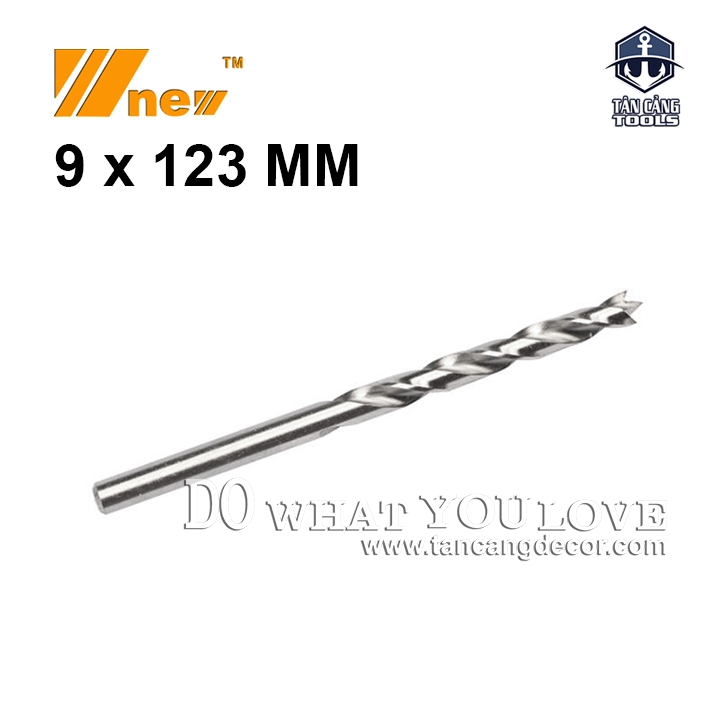 Mũi Khoan Gỗ Wnew 9 mm Chuôi Tròn - 1 Mũi - Ảnh 3