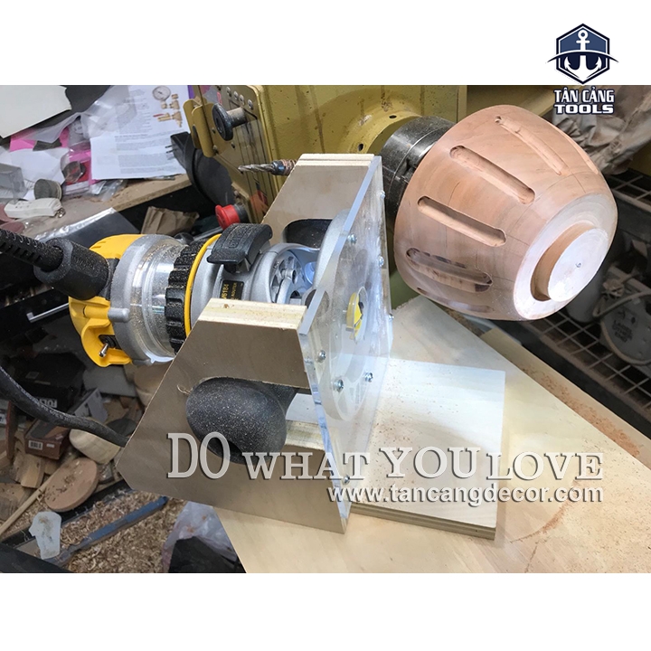 Mũi Router Đánh Pano Cung Tròn Bản 44 mm Cốt 12.7 mm - Ảnh 9