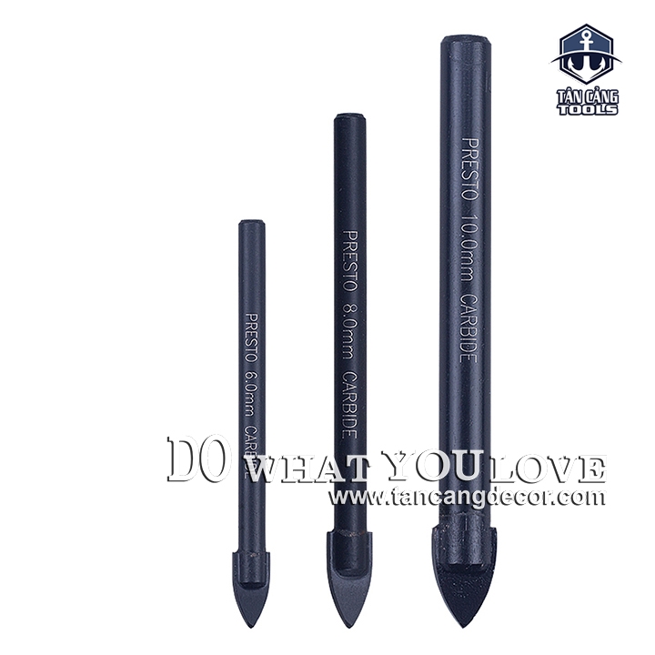 Mũi Khoan Gạch Men, Kính Presto 10 x 90 mm - Ảnh 7