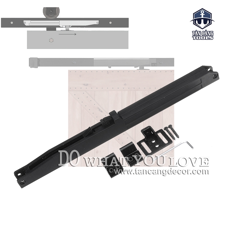 Bộ Phụ Kiện Giảm Chấn Cho Hệ Barn Door