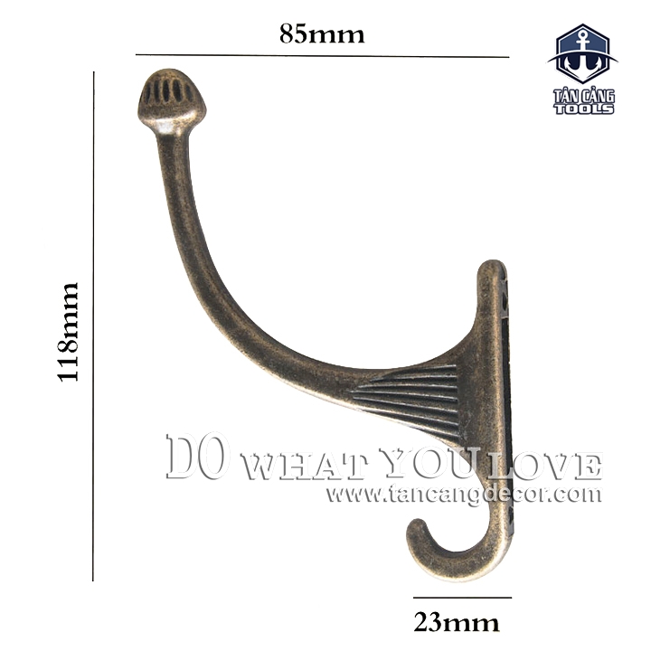 Móc treo đôi Cổ điển 13 - KT:11.8cm - Ảnh 2