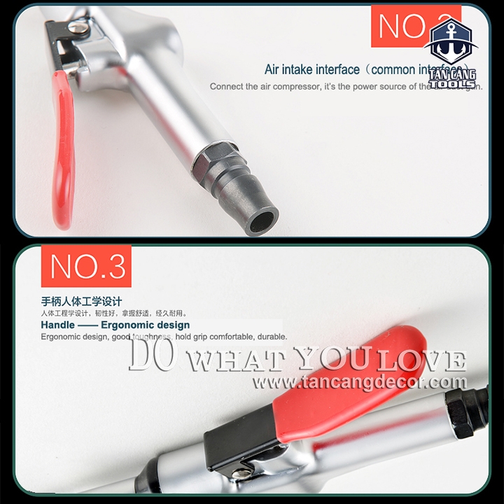 Vòi Xịt Khô Dùng Khí Nén Fujiwara 290 MM - Ảnh 6