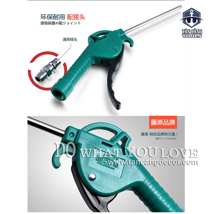 Vòi Xịt Khô Dùng Khí Nén Fujiwara 100 MM - Ảnh 5