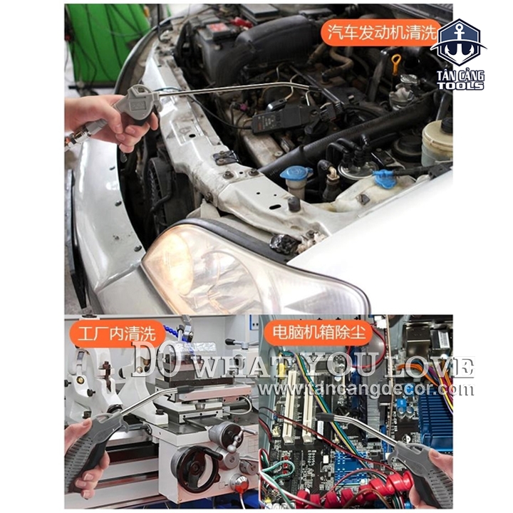 Vòi Xịt Khô Dùng Khí Nén Fujiwara 100 MM - Ảnh 2