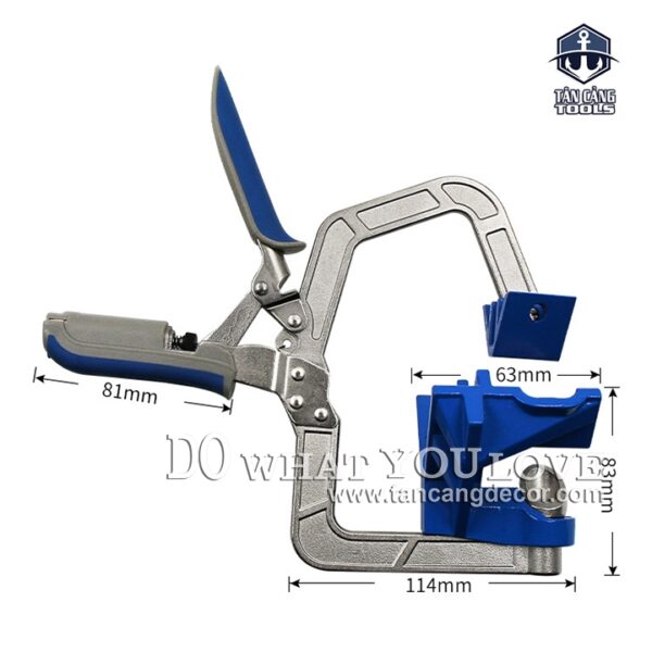 Kẹp Nhanh Góc Vuông Ghép Khung Tranh - Ảnh 3