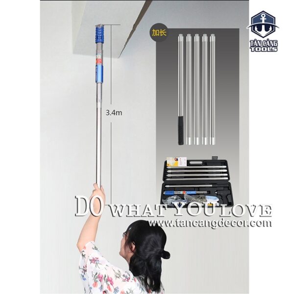 Súng Bắn Bê Tông Treo Ty Có Tiêu Âm S - FANO S6000 - Ảnh 6