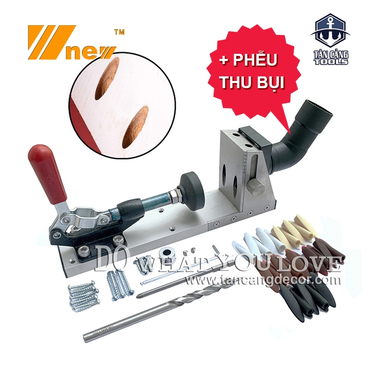 Bộ Cử Khoan Chéo Wnew Kèm Thu Bụi