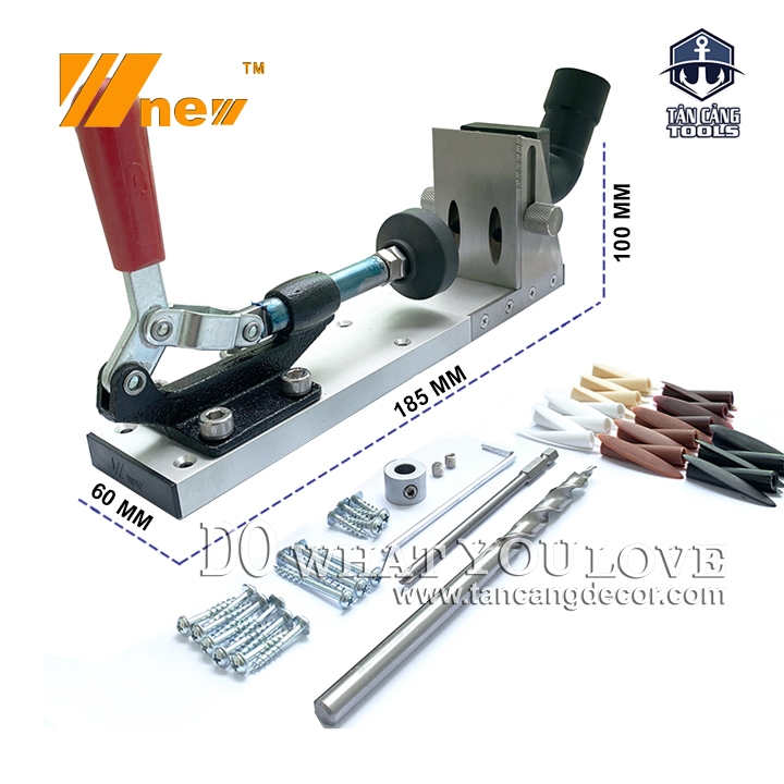 Bộ Cử Khoan Chéo Wnew Kèm Thu Bụi - Ảnh 2