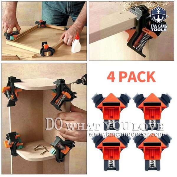 Bộ 4 Kẹp Góc Ghép Hộp, Khung Tranh Wocraft - Ảnh 5