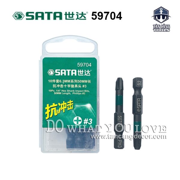 Mũi Bắt Vít PH3 50 mm SATA 59704