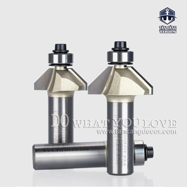 Alternative view of Mũi Router Arden Vát 45 Độ 12.7 mm Cốt 6.35 mm Arden 0209