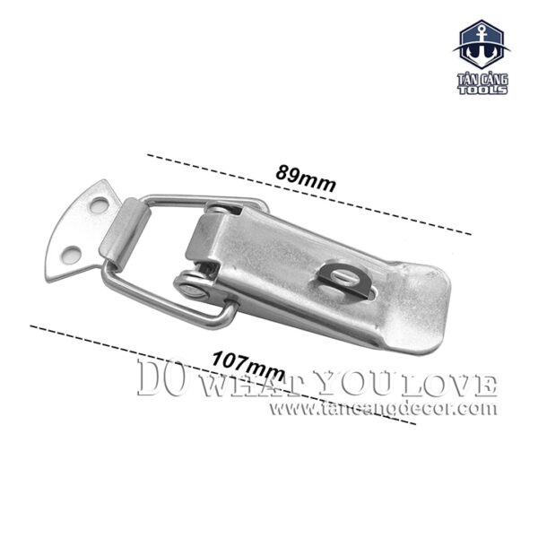 Alternative view of Khóa gài Inox 304 Size L 89mm