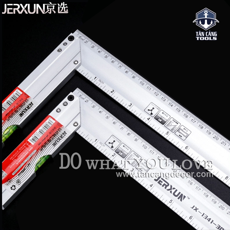 Thước Góc Vuông Nivo Jerxun JX 1341 - 300 - Ảnh 3