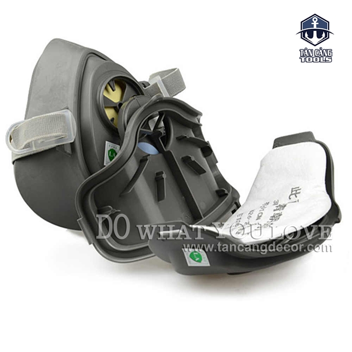 Mặt nạ phòng độc 3M 3200 Kèm 10 Bông Lọc - Ảnh 3