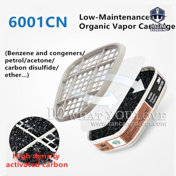 Mặt nạ phòng độc 3M 7502 Kèm 10 Bông Lọc - Ảnh 11