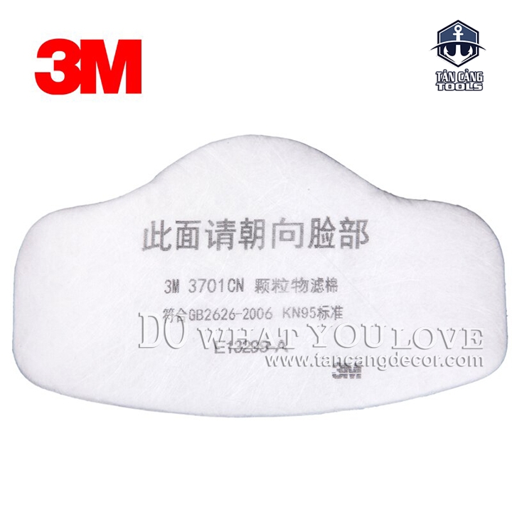 Hộp 10 Bông Lọc Khẩu Trang 3M 3701CN - Ảnh 4