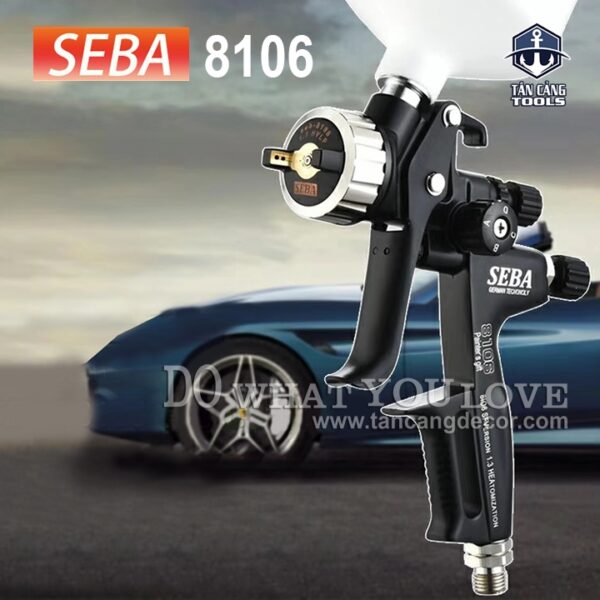 Súng Phun Sơn Seba 8106 1.3 mm - HVLP 600 cc