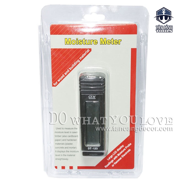 Máy Đo Độ Ẩm Gỗ Và Vật Liệu Xây Dựng Cầm Tay CEM DT - 123 - Ảnh 7