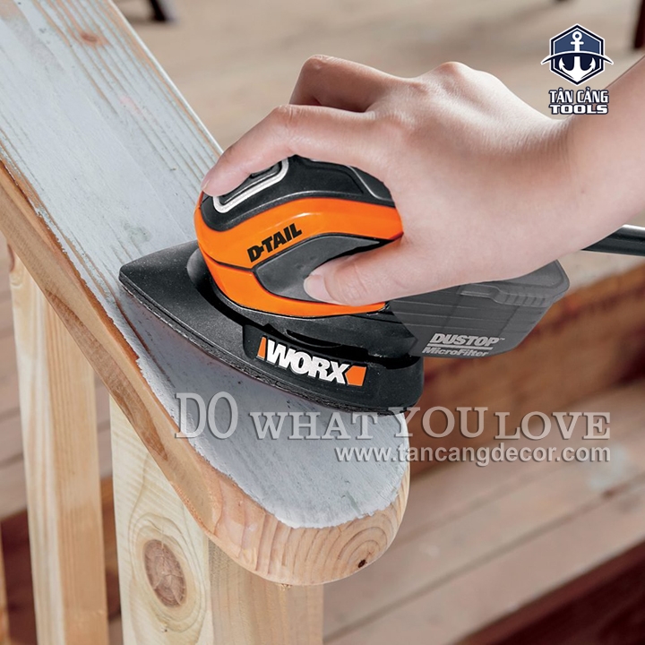Máy Chà Nhám Rung Tam Giác Worx WX648.1 - Ảnh 5