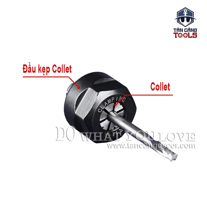 Đầu Kẹp Collet CNC Huhao 5743 ER20 - A - Ảnh 7