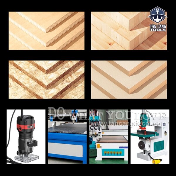 Mũi Router Arden CNC 6 x 22 mm Cốt 12.7 mm Arden AK47-2 - Ảnh 8