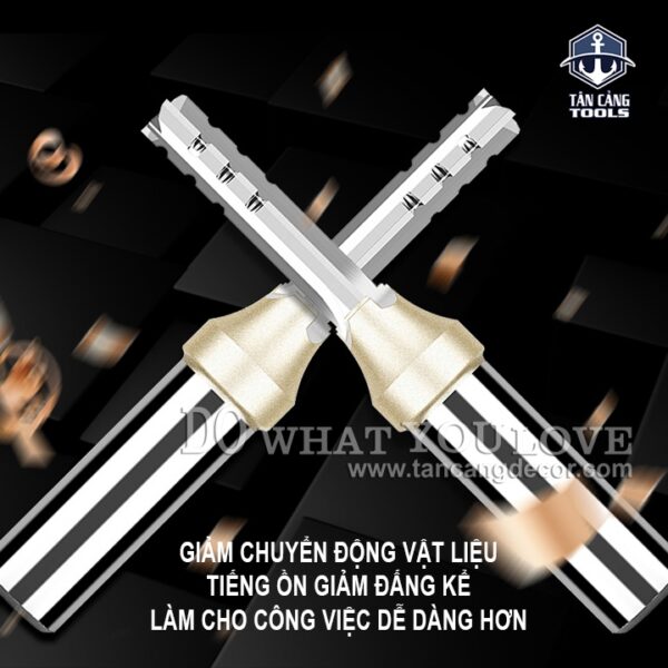 Mũi Router Arden CNC 6 x 22 mm Cốt 12.7 mm Arden AK47-2 - Ảnh 4