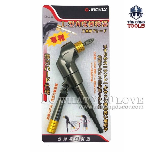 Combo Đầu Chuyển Bắn Vít Góc Jackly DB0360 - Ảnh 6