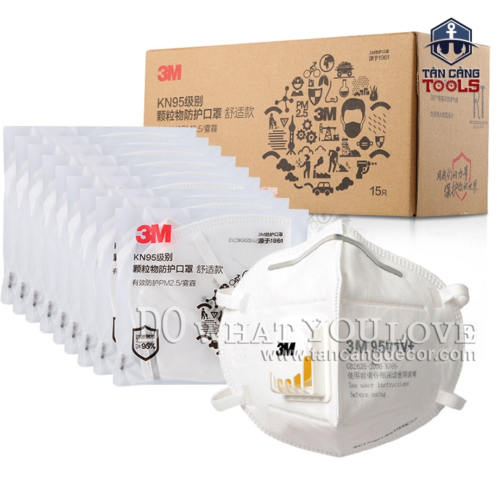 Khẩu trang 3M - 9501V+ - Ảnh 3