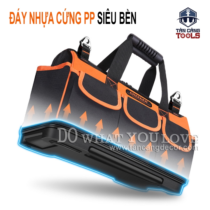 Túi Đựng Đồ Nghề Chống Thấm Nước 20 Inches Đế Đúc Greener - Ảnh 7