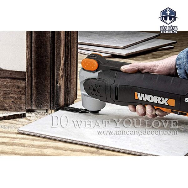 Máy Cắt Rung Đa Năng Dùng Pin Worx Sonicrafter WX678 - Ảnh 5