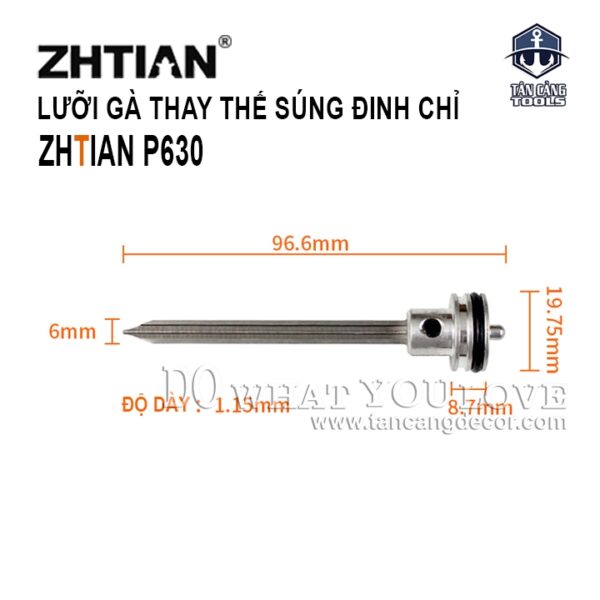 Lưỡi Gà Thay Thế Cho Súng Đinh Chỉ Zhtian P630 - 1 Cái
